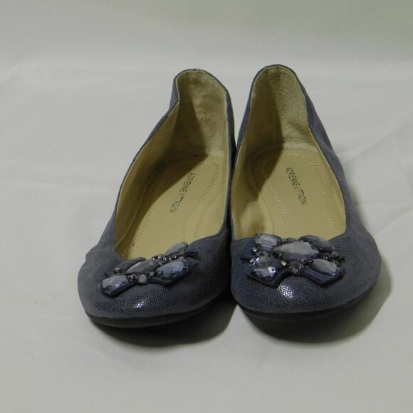 NWOB Adrienne Vittadini Embellished Ballet Flats - Picture 2 of 7